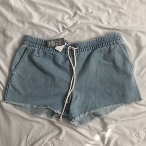 Aerie denim shorts